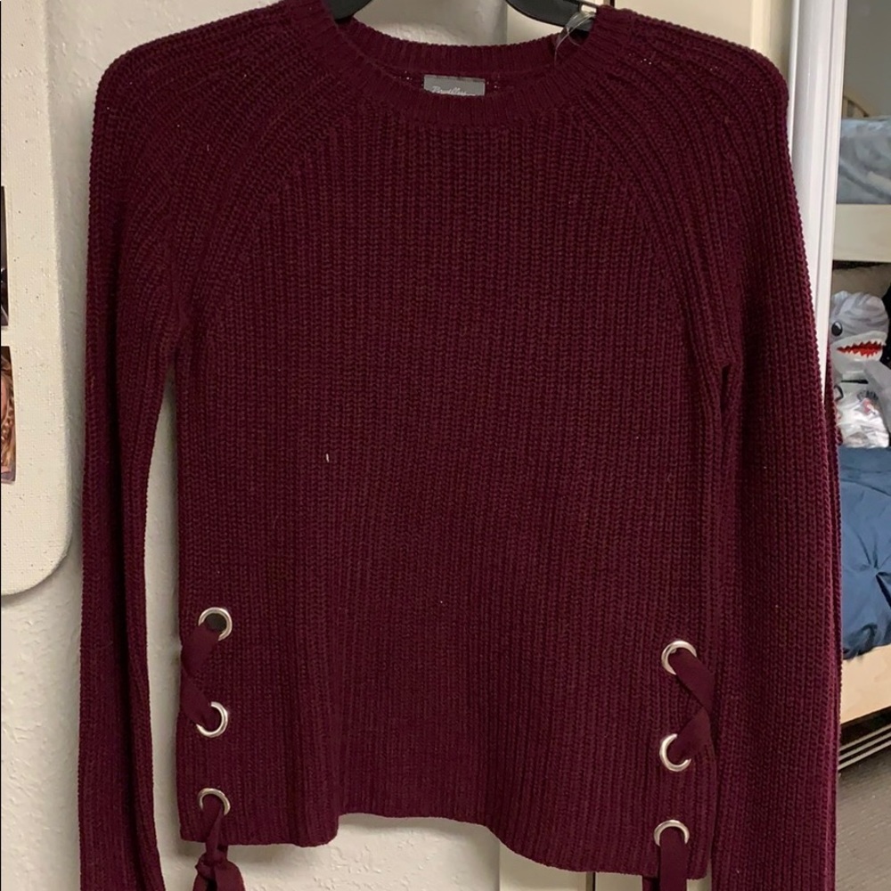 Breathless knitted sweater